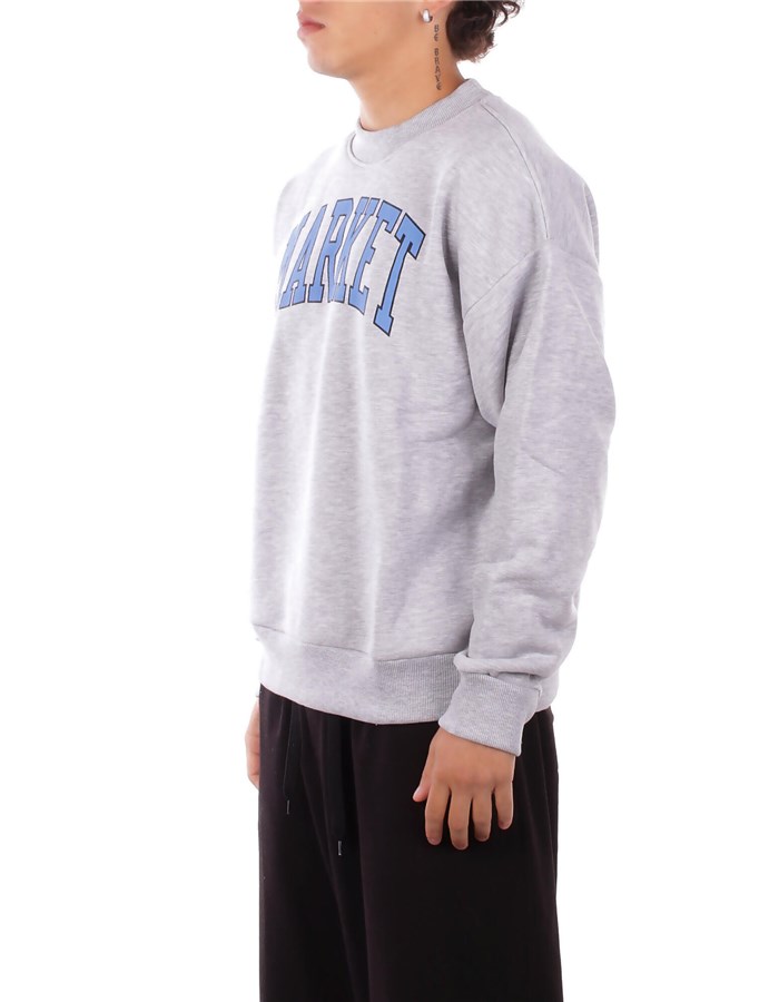 MARKET Felpe Girocollo Cenere