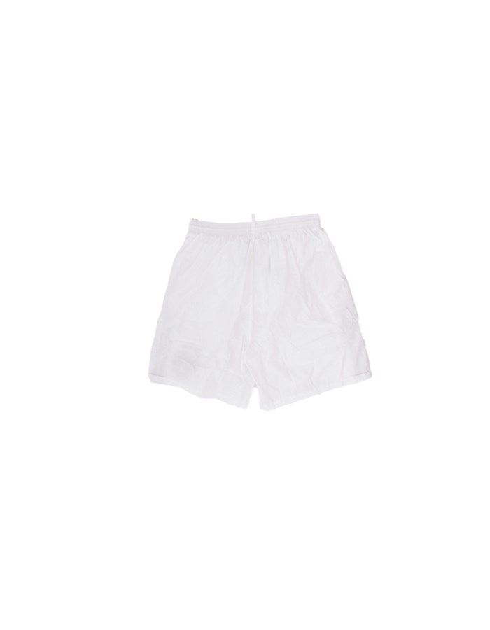 DSQUARED2 Shorts Mare Bianco