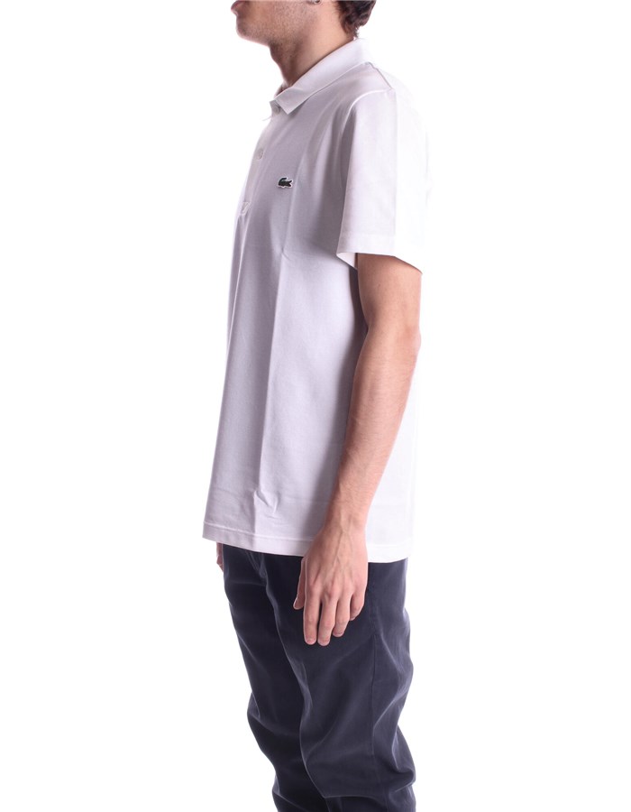 LACOSTE Short sleeves White