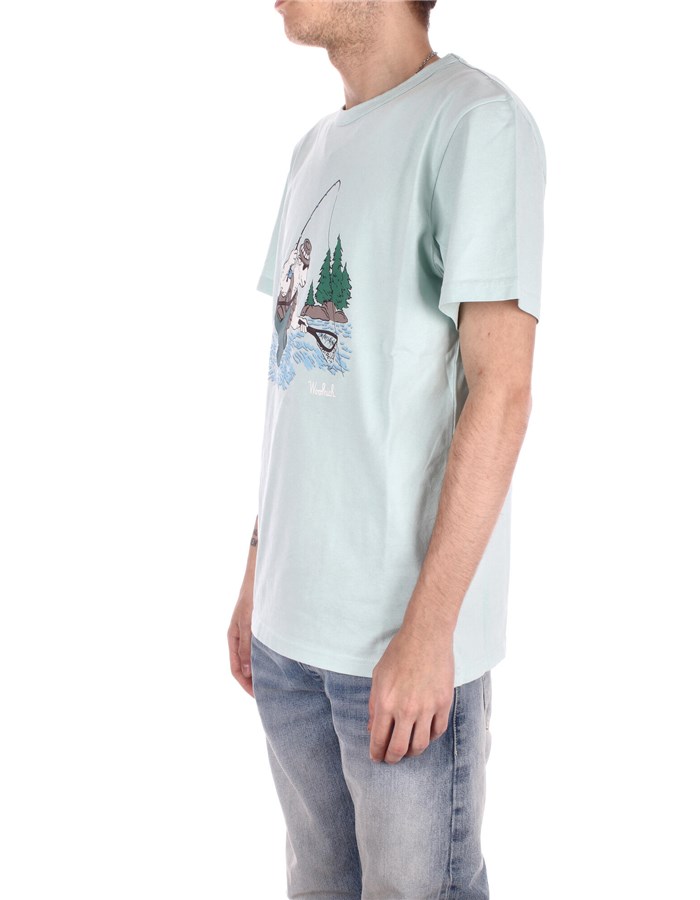 WOOLRICH T-shirt Manica Corta Uomo CFWOTE0095MRUT3370 1 