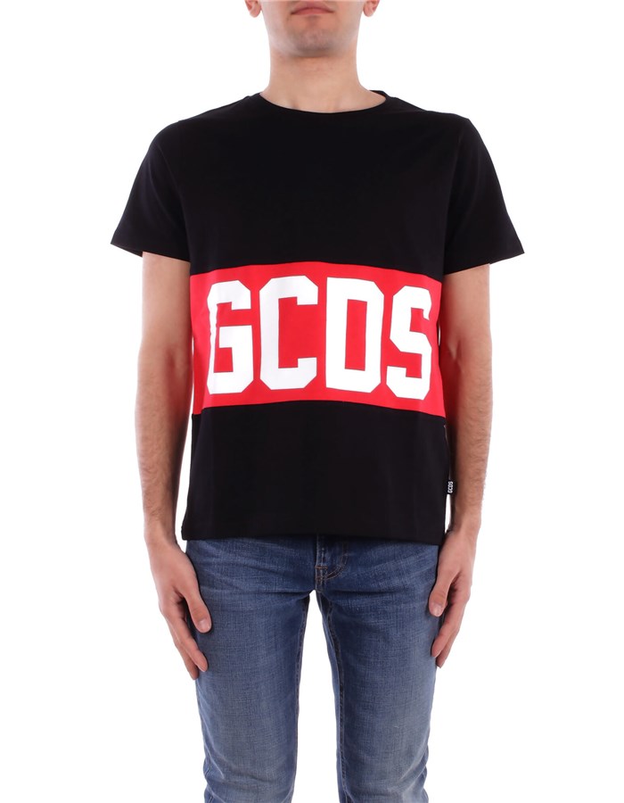 GCDS Short sleeve Black