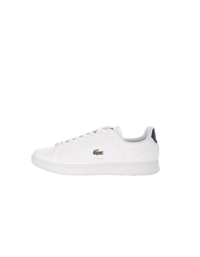LACOSTE  low White black