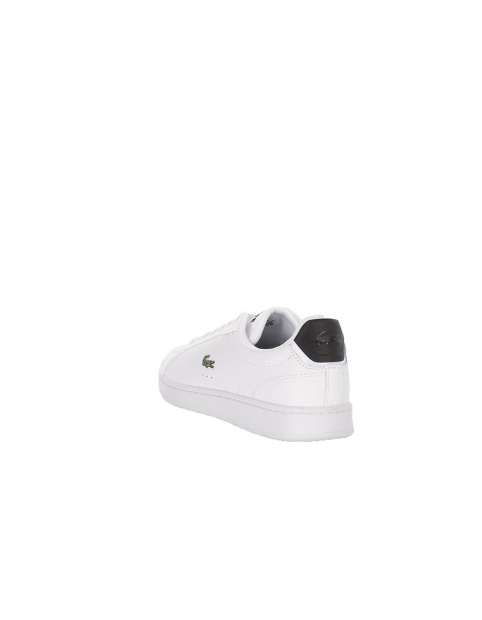 LACOSTE  low White black