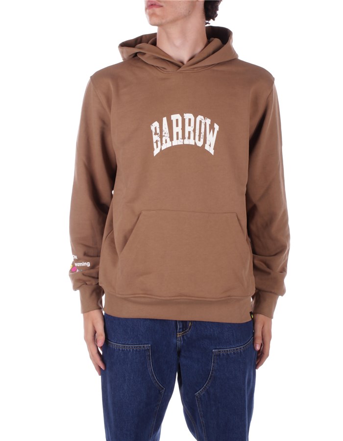 BARROW Hoodies Tobacco
