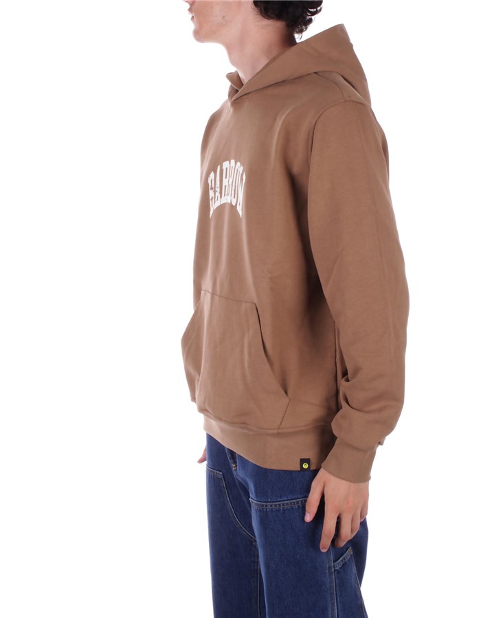 BARROW Hoodies Tobacco