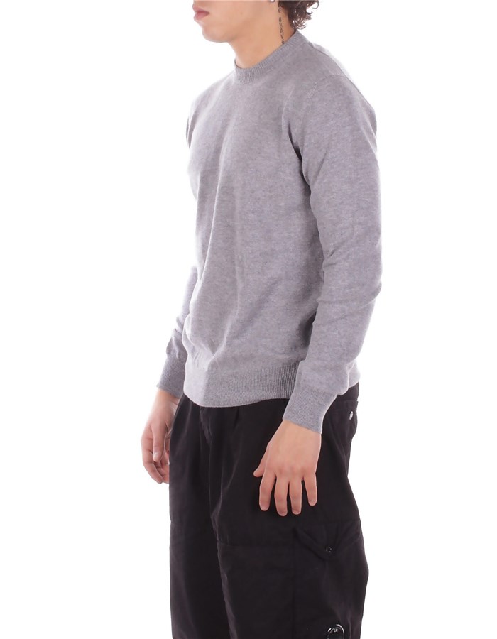 ALPHA STUDIO Girocollo Grigio melange