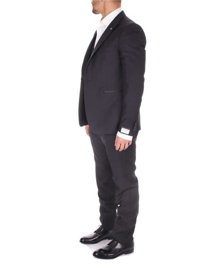TAGLIATORE Single-breasted suits Blue
