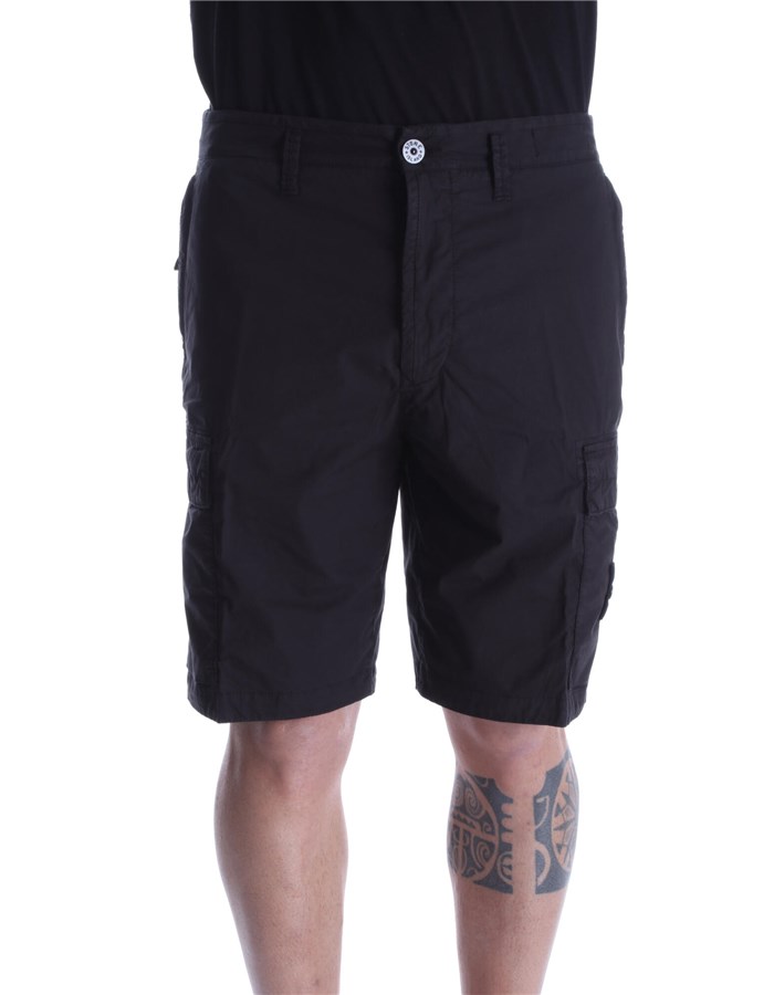 STONE ISLAND bermuda Black