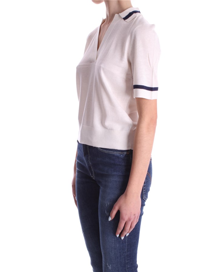 RALPH LAUREN Short sleeves Cream