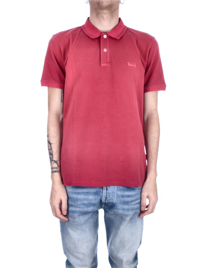 WOOLRICH Short sleeves Scarlet