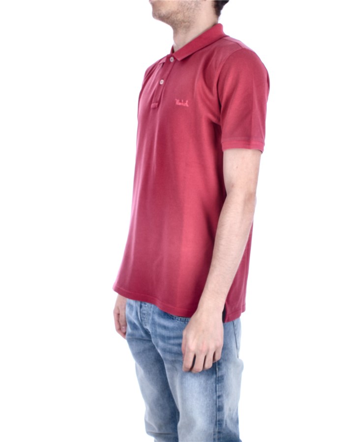 WOOLRICH Short sleeves Scarlet