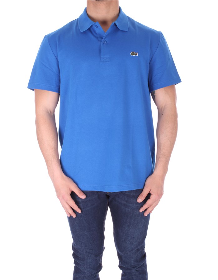 LACOSTE Short sleeves Royal