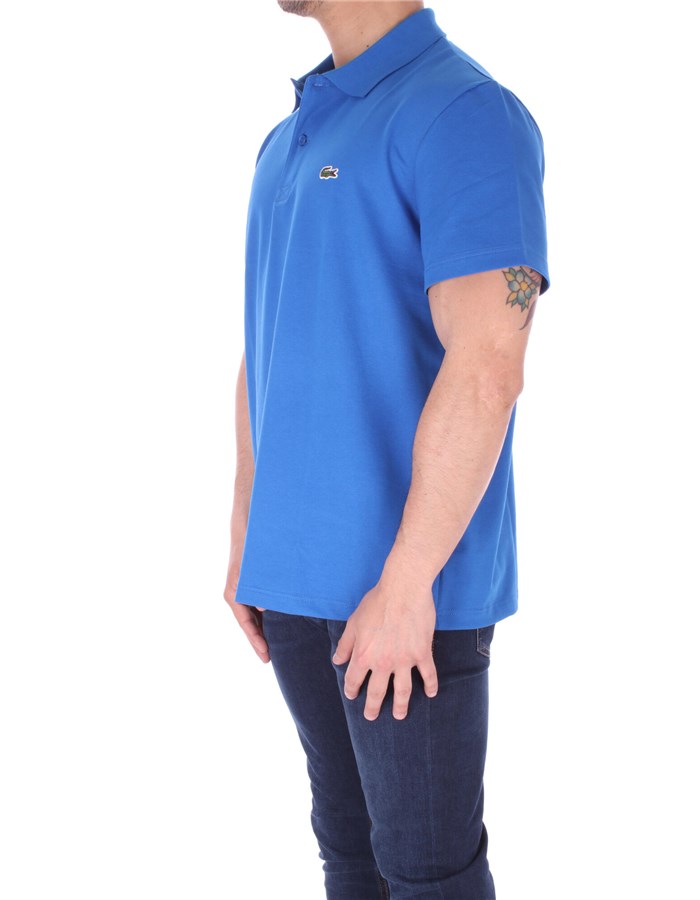 LACOSTE Short sleeves Royal