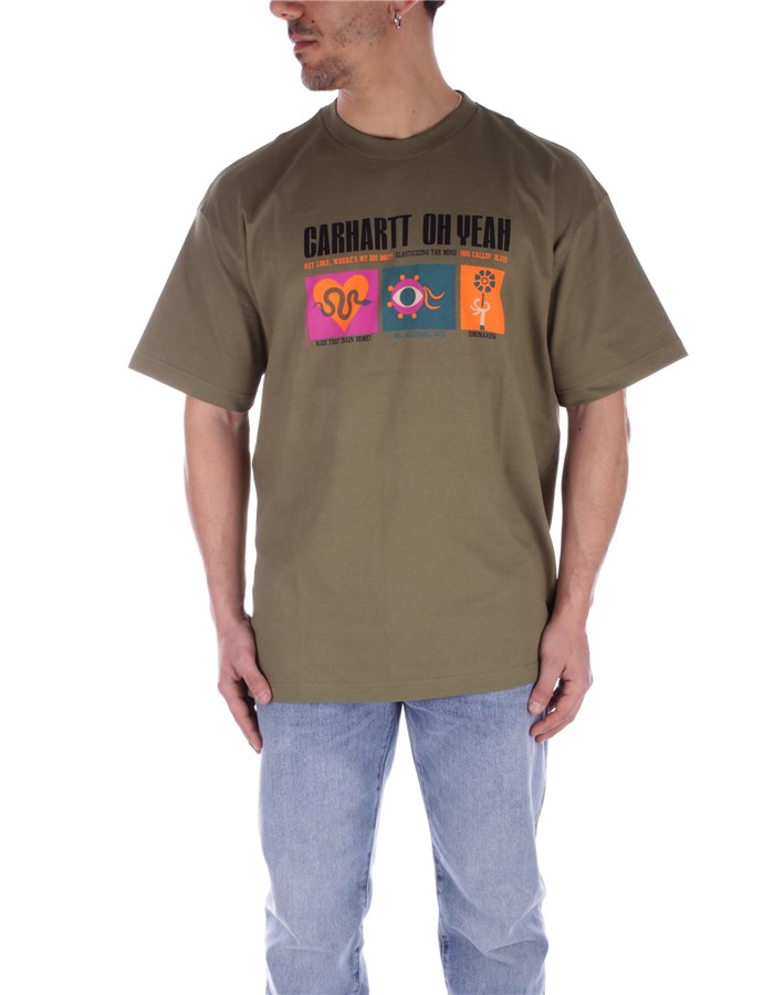 CARHARTT WIP T-shirt Manica Corta I033158 Verde militare