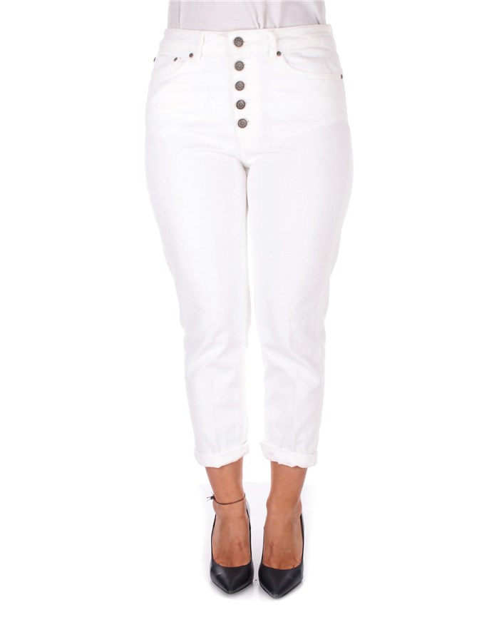 DONDUP Cropped White