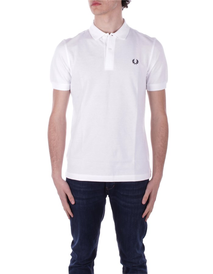 FRED PERRY Short sleeves white