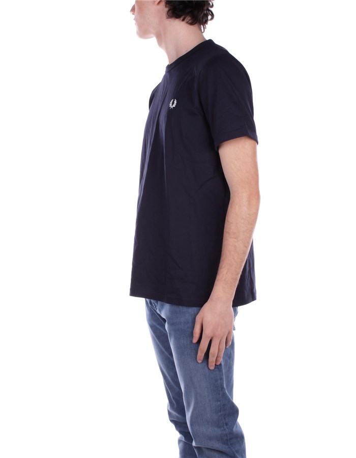FRED PERRY Short sleeve Navy