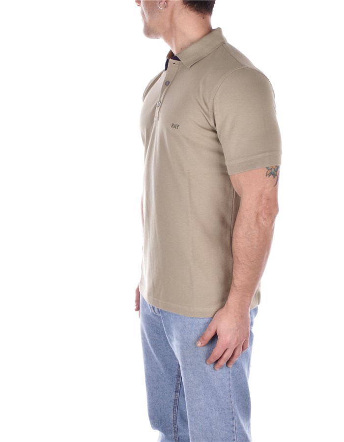 FAY Short sleeves Military green