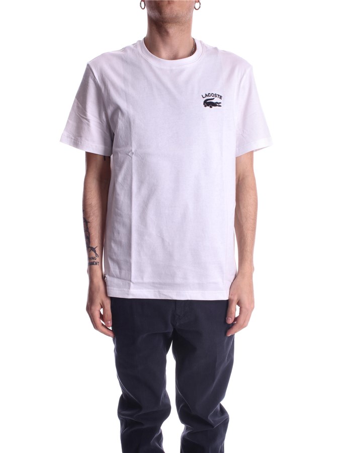 LACOSTE Short sleeve White
