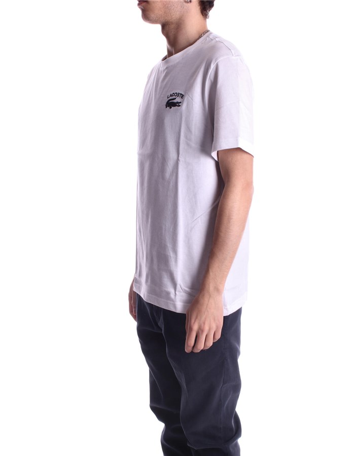 LACOSTE Short sleeve White