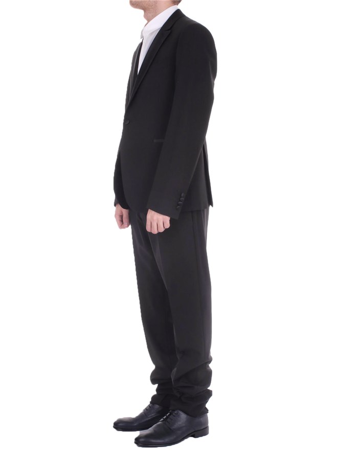 EMPORIO ARMANI Single-breasted suits Black