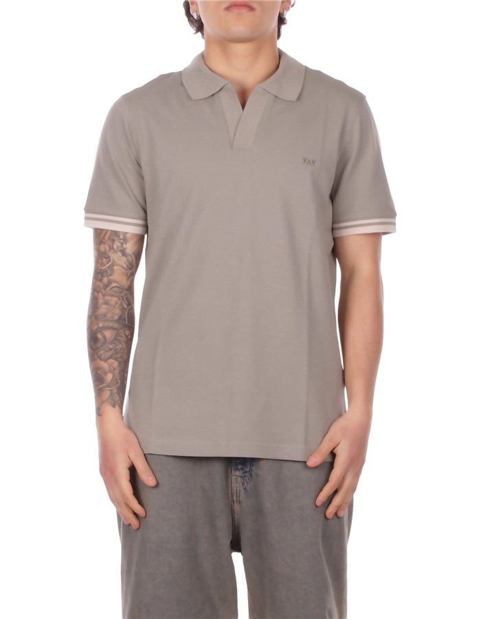 FAY  Polo NPMB252141 Tortora