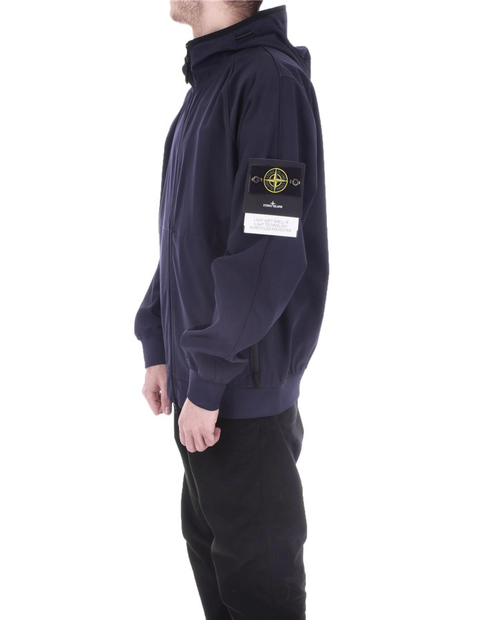 STONE ISLAND Jackets Blue Navy