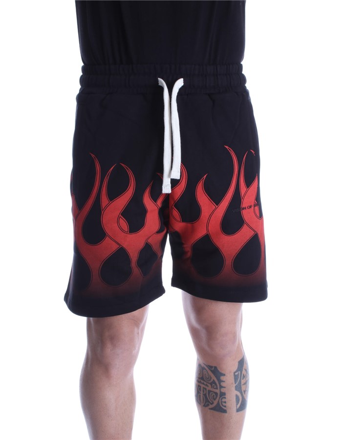 VISION OF SUPER bermuda Black