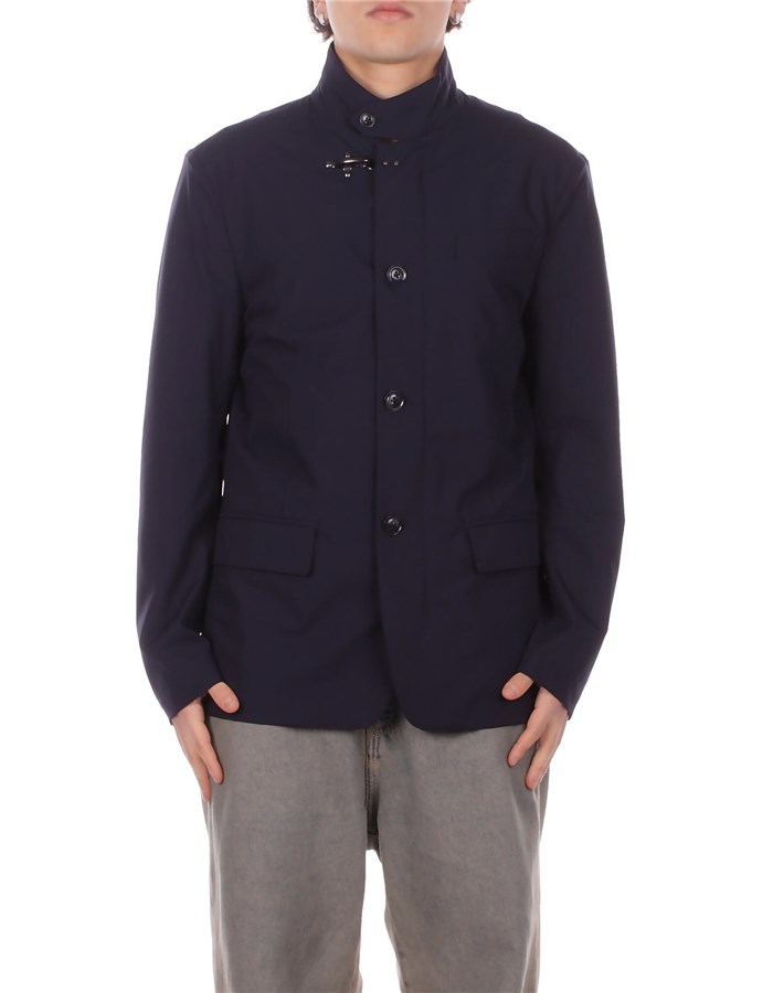 FAY Giubbotto Blu navy