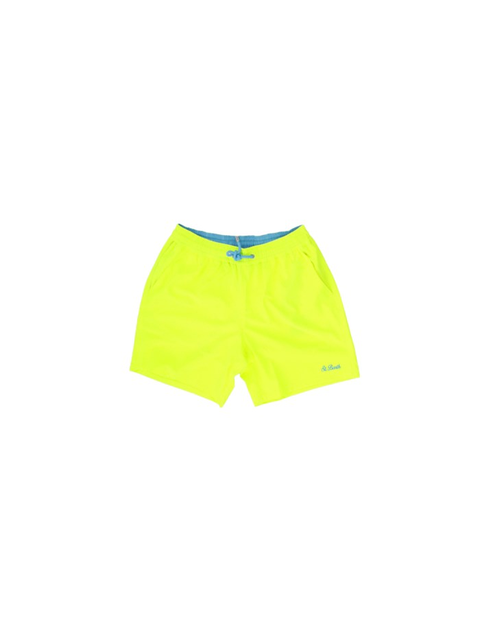 MC2 SAINT BARTH Sea shorts Yellow