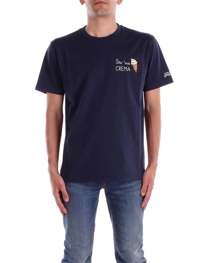 MC2 SAINT BARTH Manica Corta Blu