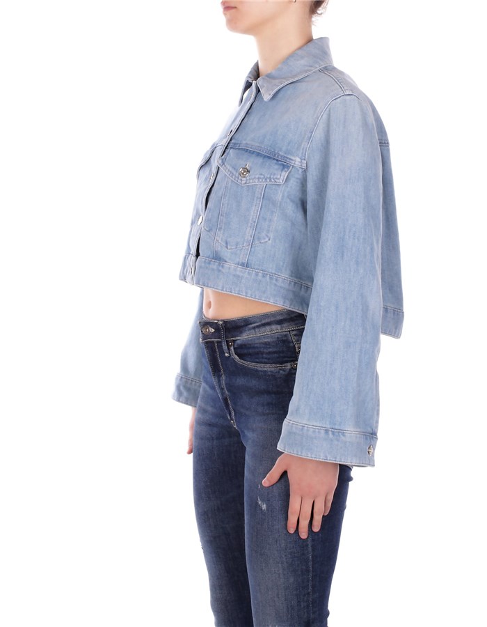 DONDUP Giubbotto Denim blu