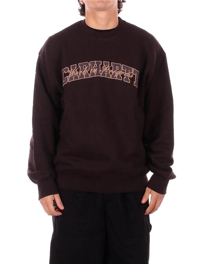 CARHARTT WIP Felpe Girocollo Tabacco