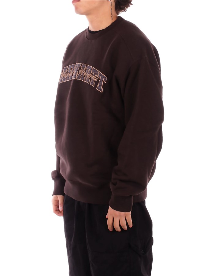 CARHARTT WIP Felpe Girocollo Tabacco