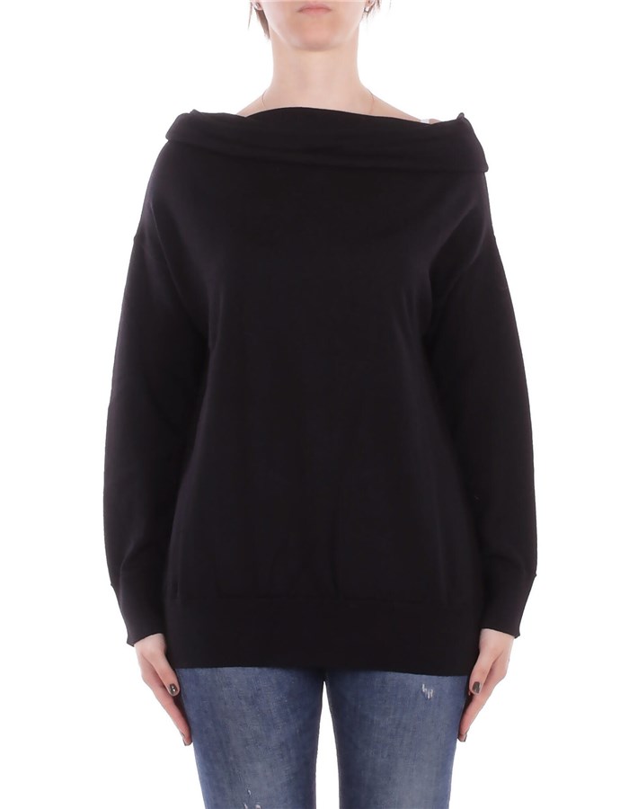 ALPHA STUDIO  Maglia 202502AD 4020C Nero