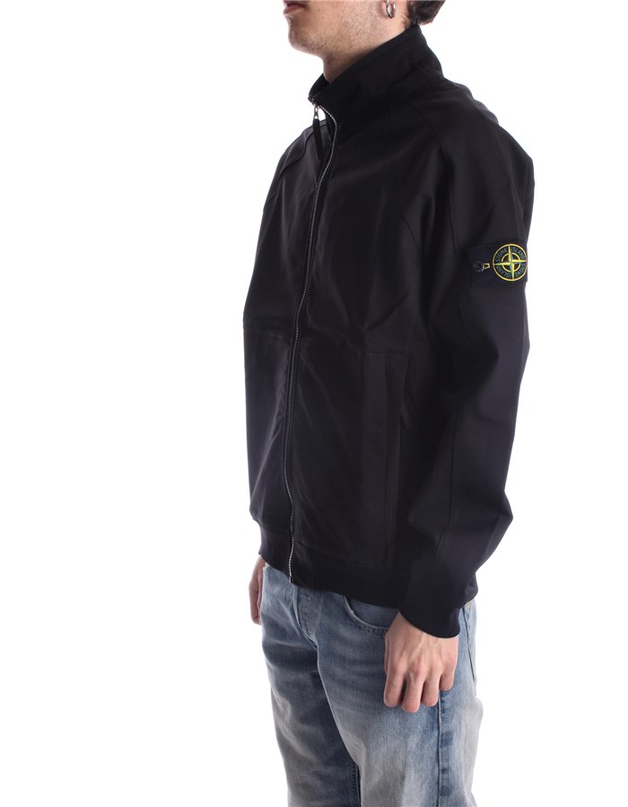 STONE ISLAND  With Zip Black