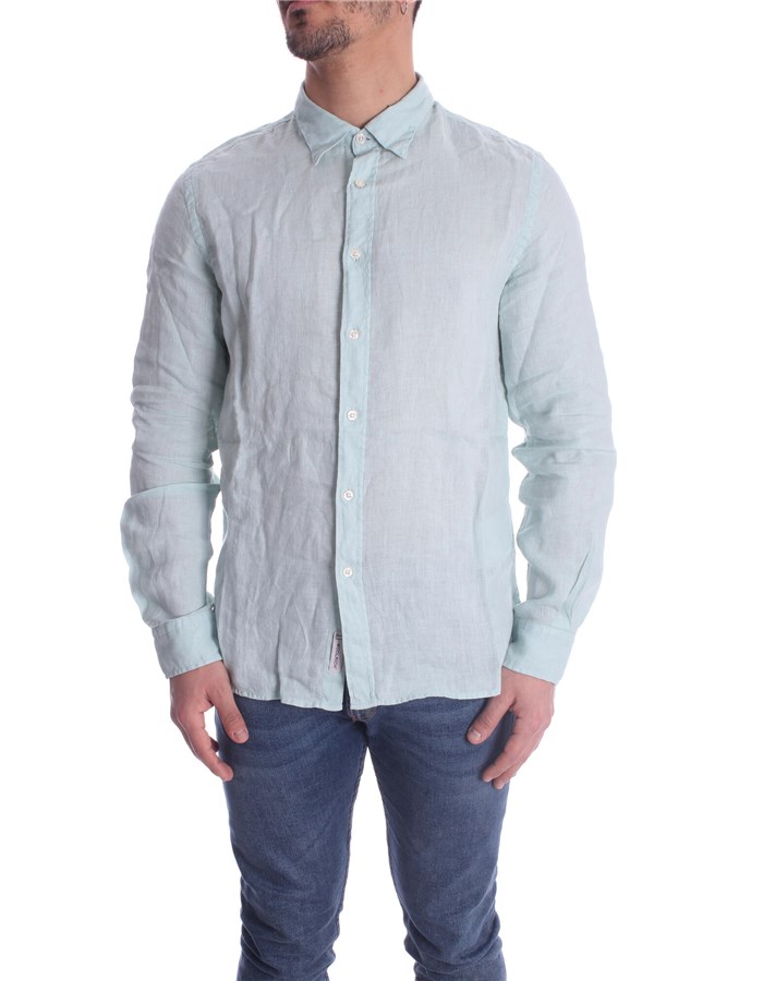 WOOLRICH Shirts Classic  CFWOSI0113MRUT3372 Green