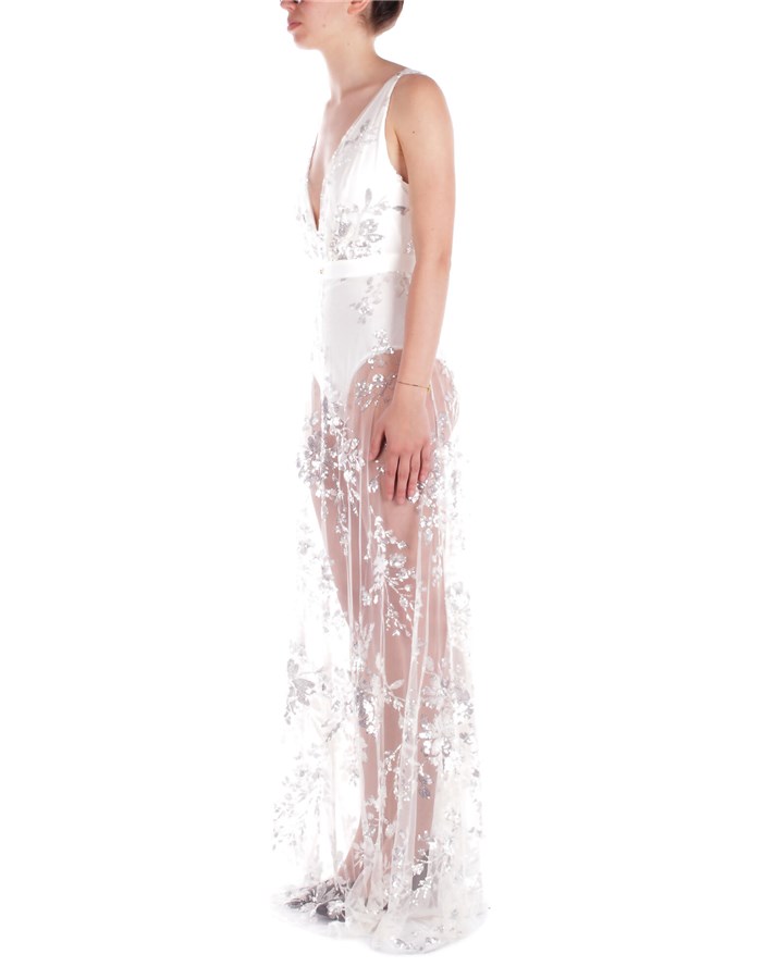 ELISABETTA FRANCHI Long Ivory
