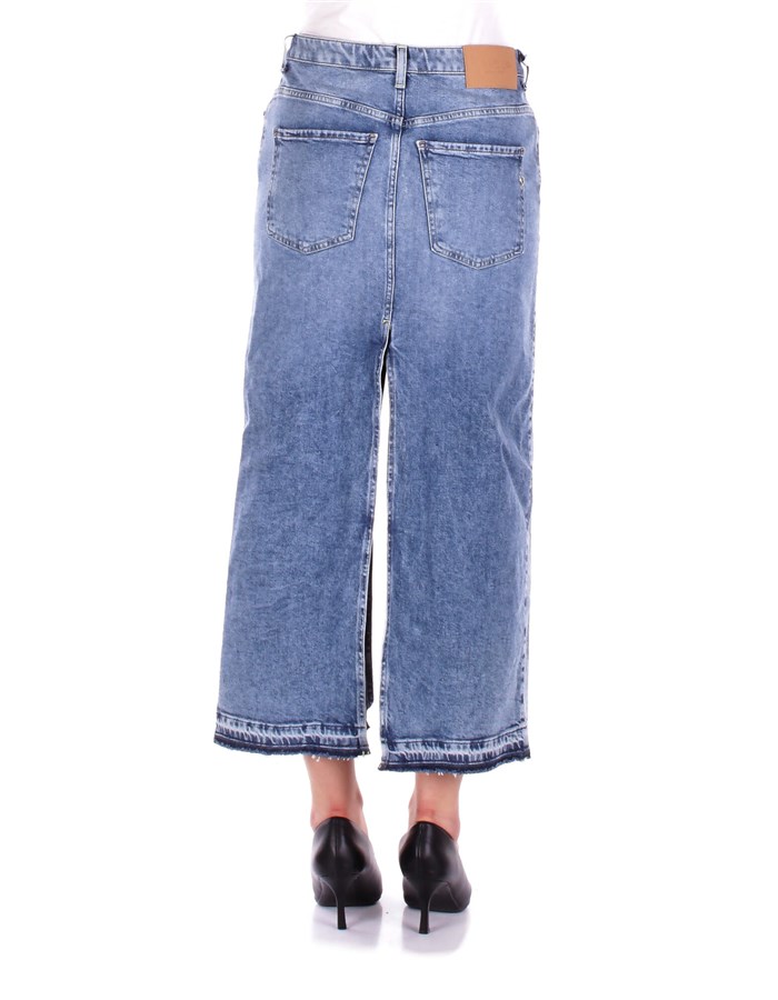 DONDUP Gonne Denim Donna G579DSK297IS1W 3 