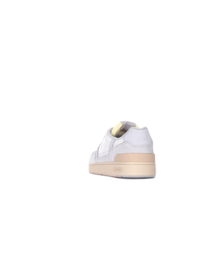 LACOSTE  low Gray white