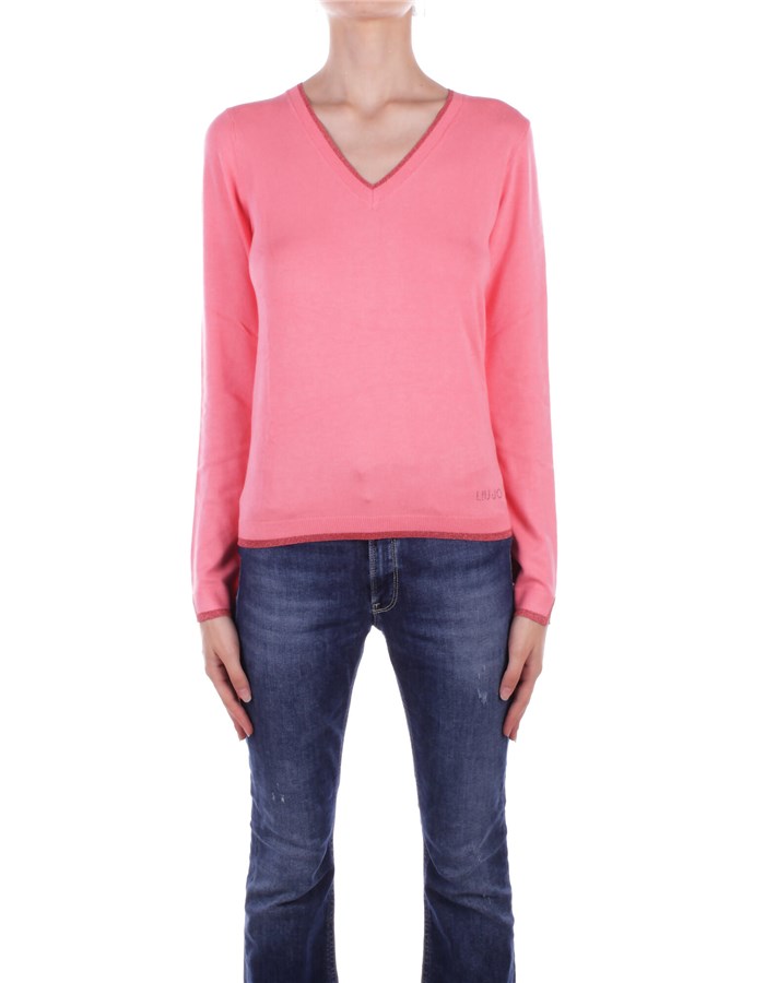 LIU JO V-neck  fuchsia