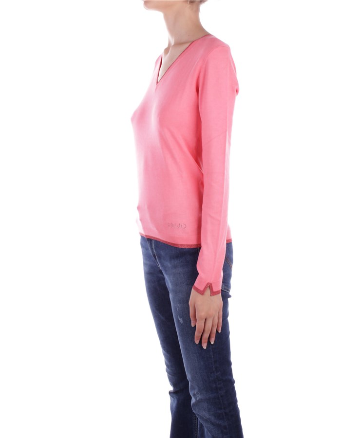 LIU JO V-neck  fuchsia