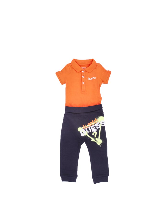GUESS Body + trousers Orange blue