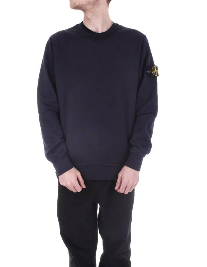 STONE ISLAND Crewneck  Blue Navy