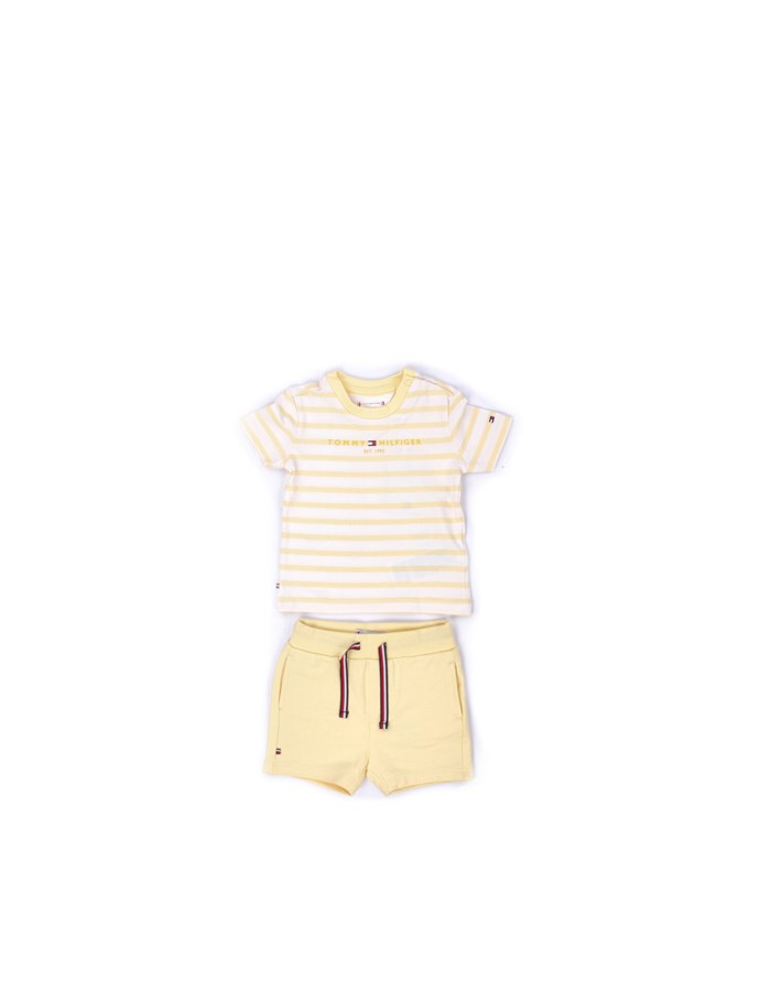 TOMMY HILFIGER Completo junior T-shirt + Shorts Bambino KN0KN01596 0 