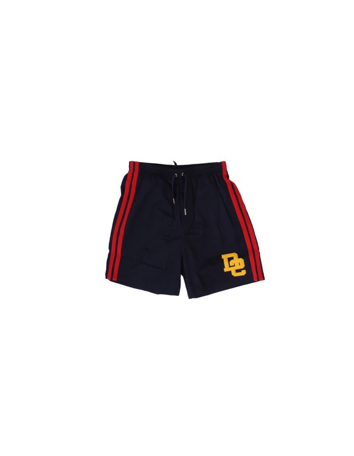 DSQUARED2 Costumi Da Bagno Shorts Mare Uomo D7BM15520 0 