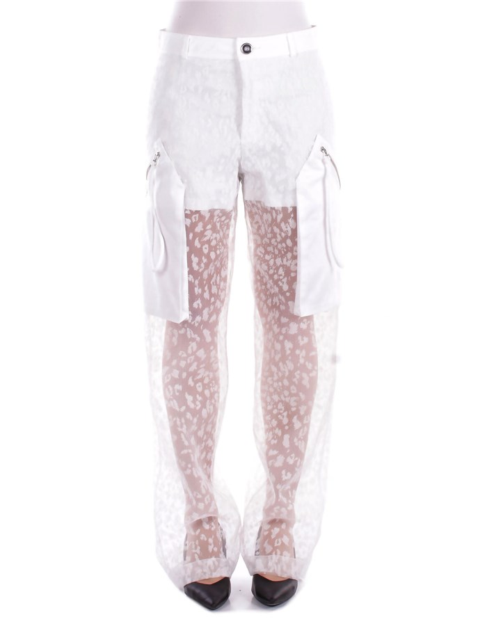 PINKO Palazzo pants white