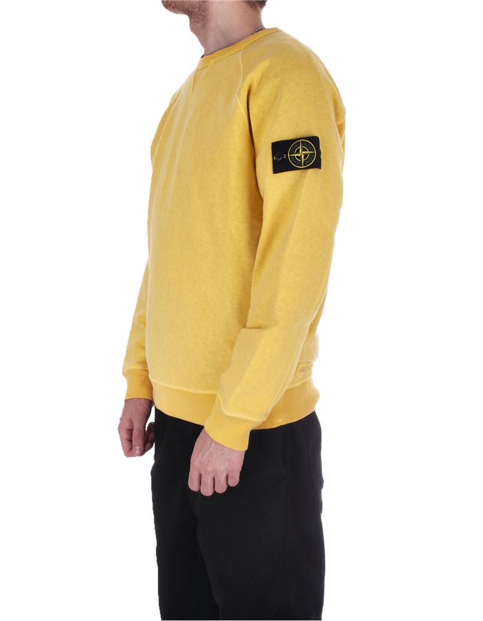 STONE ISLAND Crewneck  yellow