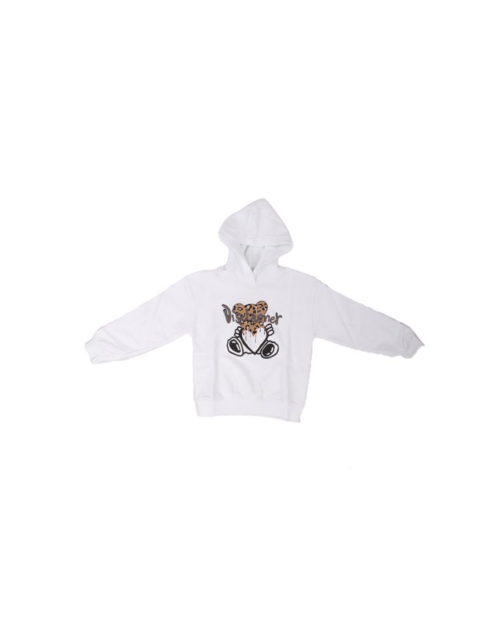 DISCLAIMER Hoodies White