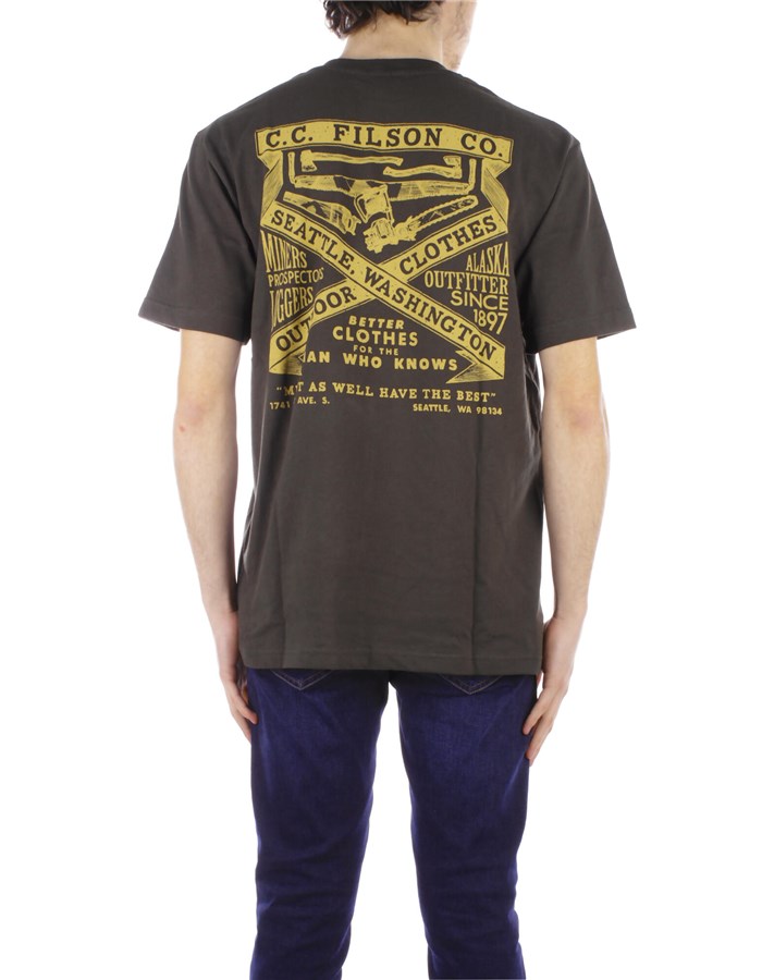 FILSON T-shirt Manica Corta Uomo FMTEE0082 K0039 3 